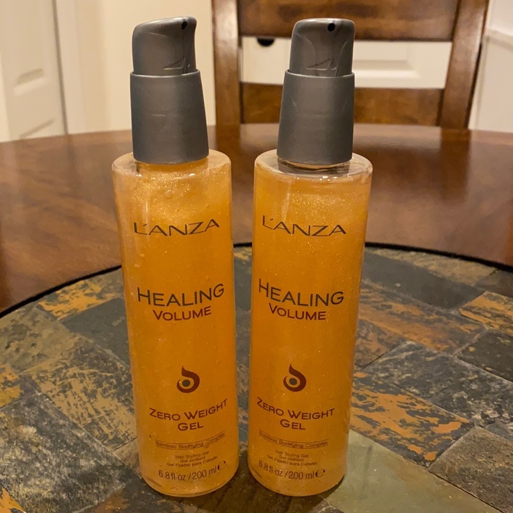 Lanza Healing Volume Zero Weight Gel 6.8 oz 2 units